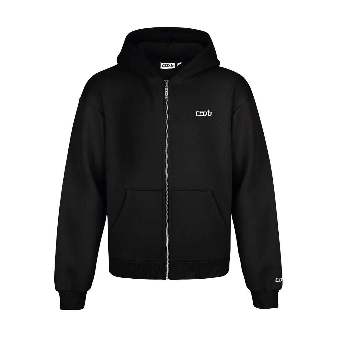ZIP-UP BLACK