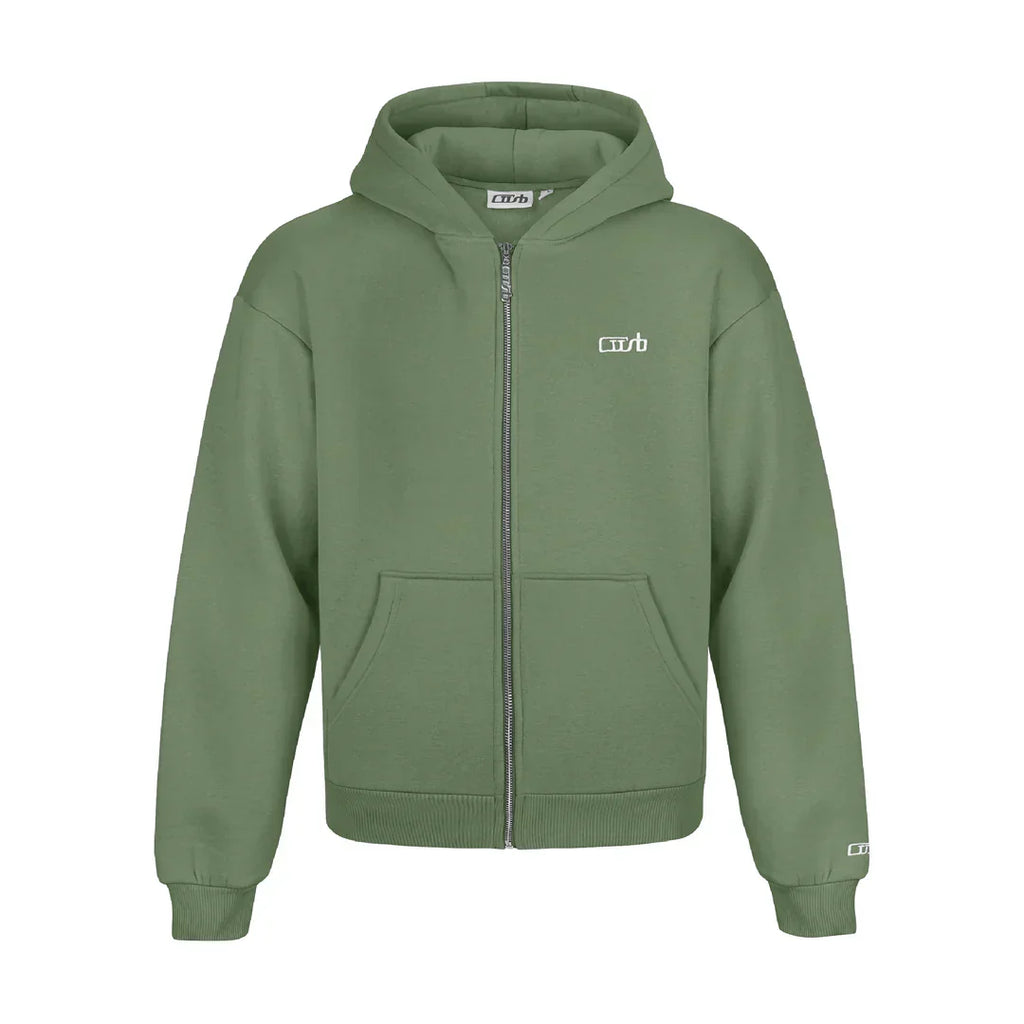 ZIP-UP BRONZE GREEN