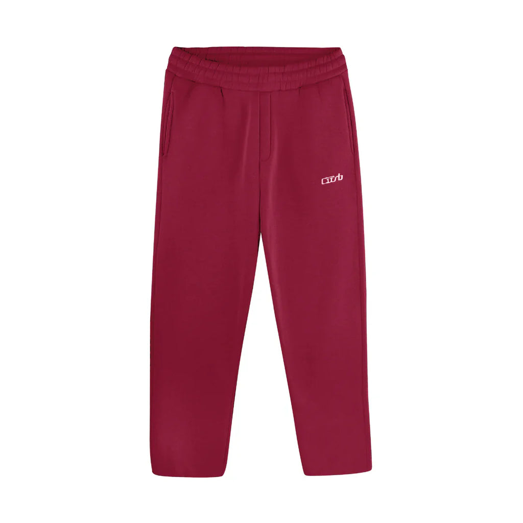 OPEN LEG JOGGER RICH RED